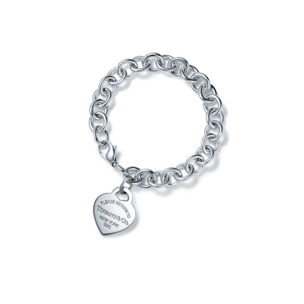 Authentic Tiffany Return to Tiffany Heart Charm Bracelet. - Picture 6 of 9